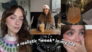 a very real week - exposure therapy, anxiety chats, dissociation + burnout ️