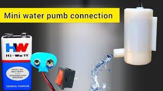 mini water pumb connection / small water pumb connection