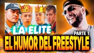  LA ÉLITE DEL FREE | PIEZAS REACCIONA A EL HUMOR DEL FREESTYLE (1/2)