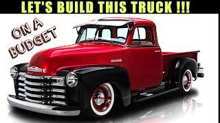 Building a Vintage Chevy 3100 Show Truck in the Driveway On a Budget Part 1