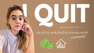 I QUIT MY JOB? Major Life Update:  Day 1 as a 'Remote Legal Strategist' |