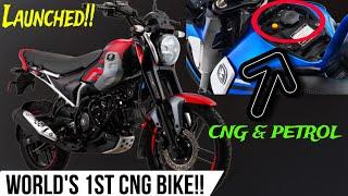 Bajaj CNG Bike Launched!! Freedom 125!