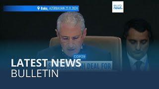 Latest news bulletin | November 24th – Morning