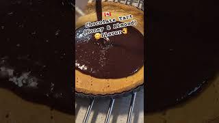  Chocolate Tart- Honey & Almond  flavor  #cake #chocolatecake #dessert