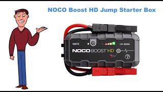 NOCO Genius Boost HD GB70 2000 Amp Jump Starter Honest Detail Review