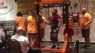 Hafiz Verdiyev, 1020 kg total, WPC Powerlifting Worlds 2016. Baton Rouge, USA. 13.11.2016.