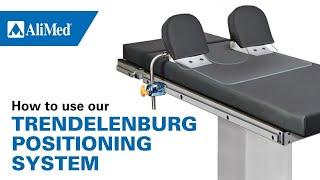 How to use our SecureFit® TPS Trendelenburg Positioning System