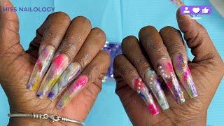 Easy Nail Art Using Blooming Gel | GIVEAWAY CLOSED | MISS NAILOLOGY