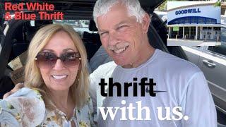 2 DIFFERENT thrift stores - Which One was BETTER? Thrift with us!