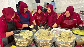 UnLimited CHEBUREK from a Master CHEF | The most POPULAR Cheapest STREET FOOD