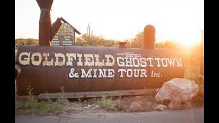 Experience the old west on the Train tour in Goldfield ghost town, Arizona