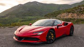 Ferrari SF90 Assetto Fiorano: 1.000 HP flat out on the mountains - Driven by Davide Cironi (SUBS)