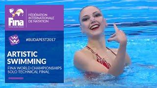 Svetlana Kolesnichenko's Solo Technical Gold Medal | Budapest 2017 | FINA World Championships