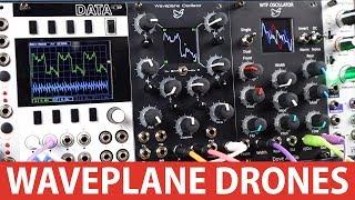 Dove Audio Waveplane Oscillator *FIRST PATCH* // Eurorack Drones