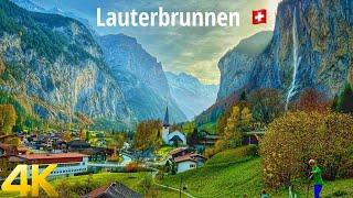 Lauterbrunnen, Schweiz Rundgang 4K 60fps - Ein Paradies auf Erden