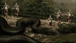 Roman Legions killed a Monster Snake in Carthage