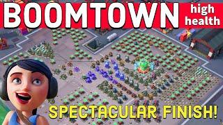 high health on BOOMTOWN  perfect ZOOKA finish - BOOM BEACH best gameplay/operation attack strategy