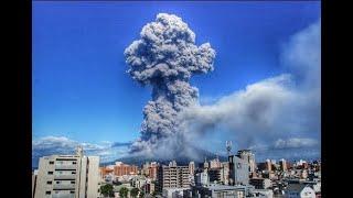 JAPAN: impressive eruption of sakurajima volcano Today 17, 2022