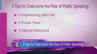 Dr. Justin Moseley: Tips to Conquer the Fear of Public Speaking