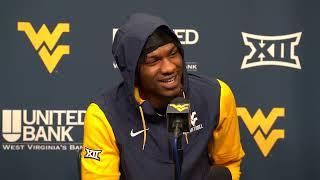 BlueGoldNews.com: WVU Mens Basketball Kedrian Johnson 3/3/23