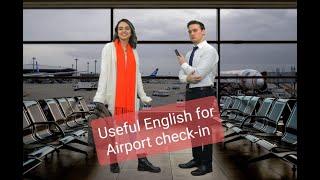 Useful English expressions for Airport check-in (boarding pass)