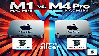 3D Slicing Speeds! M4 Pro Mac Mini vs. M1 Test!