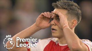 Leandro Trossard's top corner score gives Arsenal the lead over Wolves | Premier League | NBC Sports