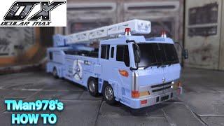 TMan978's HOW TO: Transform OM Ignis To Robot, Combiner & Firetruck