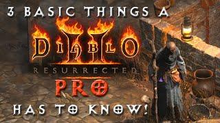 3 Important Basics for Rushing and Leveling [Diablo 2 Resurrected Info]