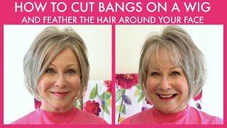 How to Cut Bangs on a Wig & Feather the Hair Around Your Face (Official Godiva's Secret Wigs Video)