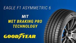 Goodyear Eagle F1 Asymmetric 6 - Wet Braking Pro Technology