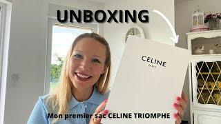 UNBOXING SAC AVA CELINE TRIOMPHE