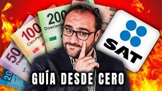 Guía del SAT para principiantes: RFC, facturas, deducciones y más