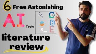 Six Best Free AI tools for Literature review  || ai research tools || literature review ai tools