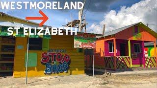 Driving through Jamaica | From Negril, Westmoreland to St. Elizabeth