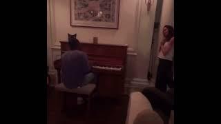 Daniel Caesar on the piano singing Buyer Remorse