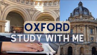 1.5 HOUR STUDY WITH ME | Pomodoro Timer | Library sounds | University of Oxford | Radcliffe Camera