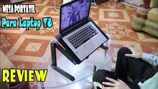 Mesa Portátil Graduable para Laptop T8 [ UNBOXING Y REVIEW ]