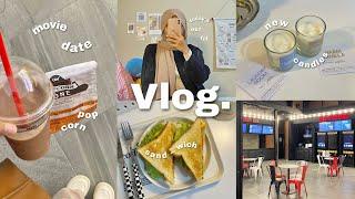 daily vlog: 6am cozy morning routine, movie date, making sandwich, room cleaning, studying