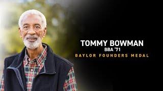 2024 Baylor Founders Medal Recipient: Tommy Bowman