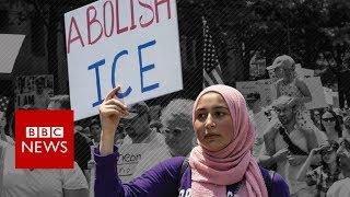 'Abolish ICE': Could US migrant detention force be broken up? - BBC News