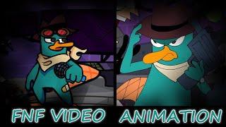 Friday Night Funkin' | Semi-Aquatic - Perry the Platypus & BF Sing it's -[FNF VIDEO & ANIMATION]