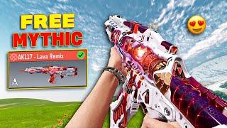 *NEW* FREE MYTHIC AK117 - LAVA  IN COD MOBILE