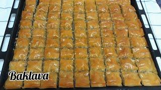 HAZIR YUFKADAN BAKLAVA NASIL YAPILIR