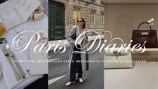 PARIS TRAVEL VLOG | best parisian cafés, restaurants, shopping, museums & exploring with my sister