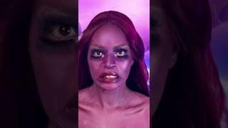 INSIDE OUT MAKEUP(FEAR) #makeuptutorial #shortvideo #insideout2 #youtubechamps