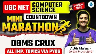 UGC NET Computer Science Marathon | DBMS Important Topics with PYQs | Aditi Mam