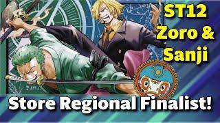 UNDER THE RADAR | Blue/Green Zoro & Sanji Deck Profile - Store Regionals 2nd Place