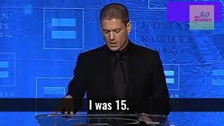 Inspiring speech of WENTWORTH MILLER