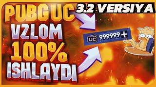 PUBG UC VZLOM 3.2 VERSIYA PUBG MOBILE UC VZLOM CHEKSIZ UC FREE UC 100%BAN BERMEDI ASNAVNOY ACCAUNTGA